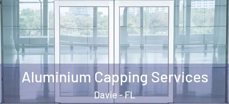  Aluminium Capping Services Davie - FL