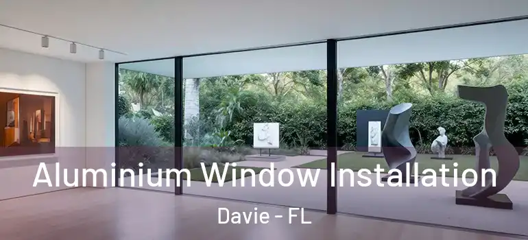  Aluminium Window Installation Davie - FL