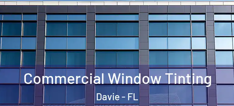  Commercial Window Tinting Davie - FL