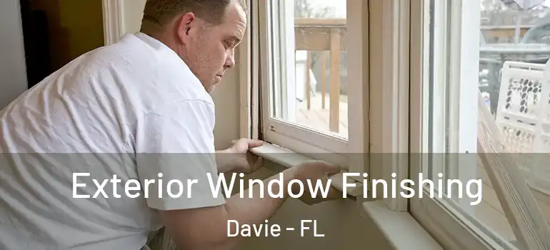  Exterior Window Finishing Davie - FL