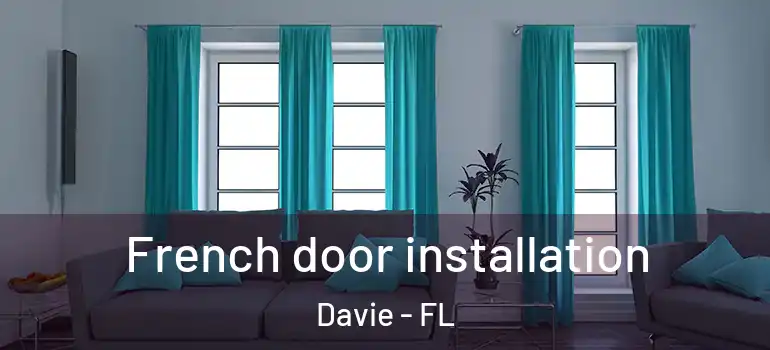  French door installation Davie - FL