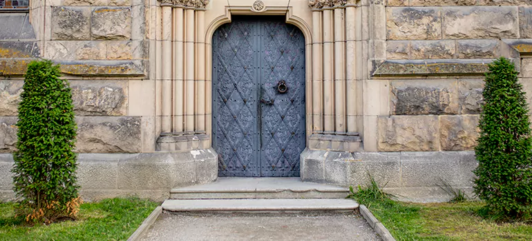 Traditional Double Front Doors in Davie, FL