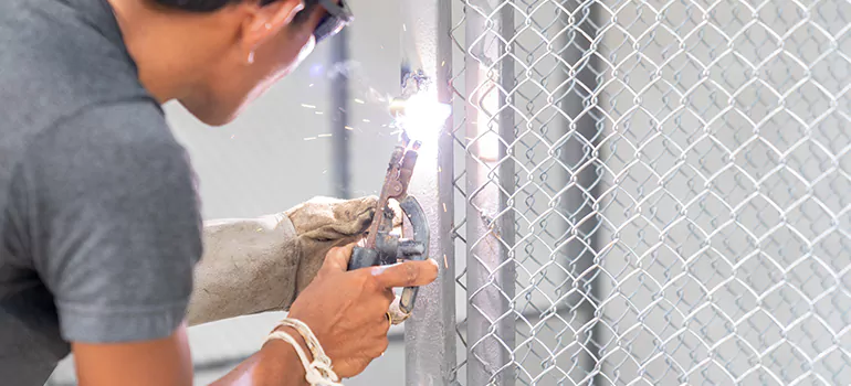Commercial Mesh Door Repair in Davie, FL