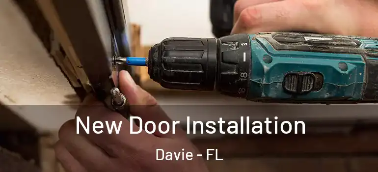  New Door Installation Davie - FL