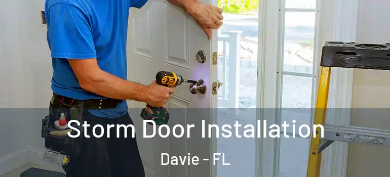  Storm Door Installation Davie - FL