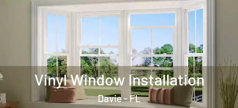  Vinyl Window Installation Davie - FL