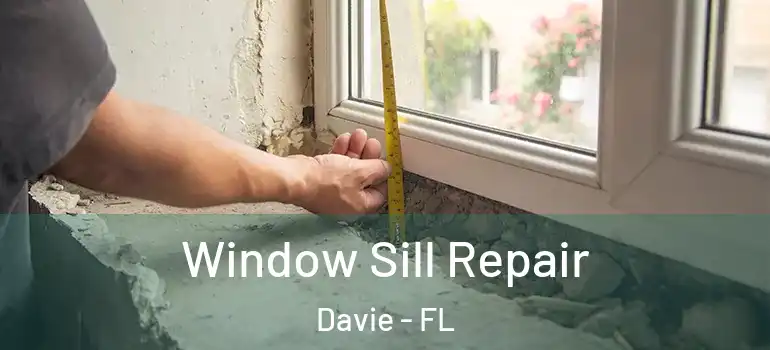  Window Sill Repair Davie - FL