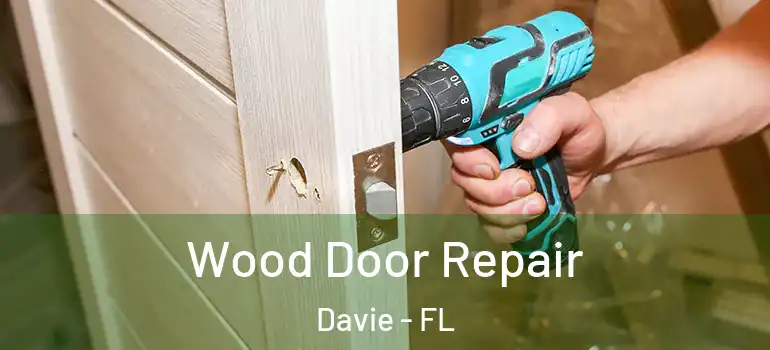  Wood Door Repair Davie - FL